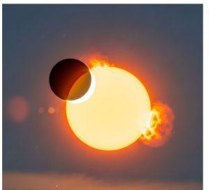 9月21日太陽將現「月亮咬痕」!南半球迎來春分日偏食 1 3 15