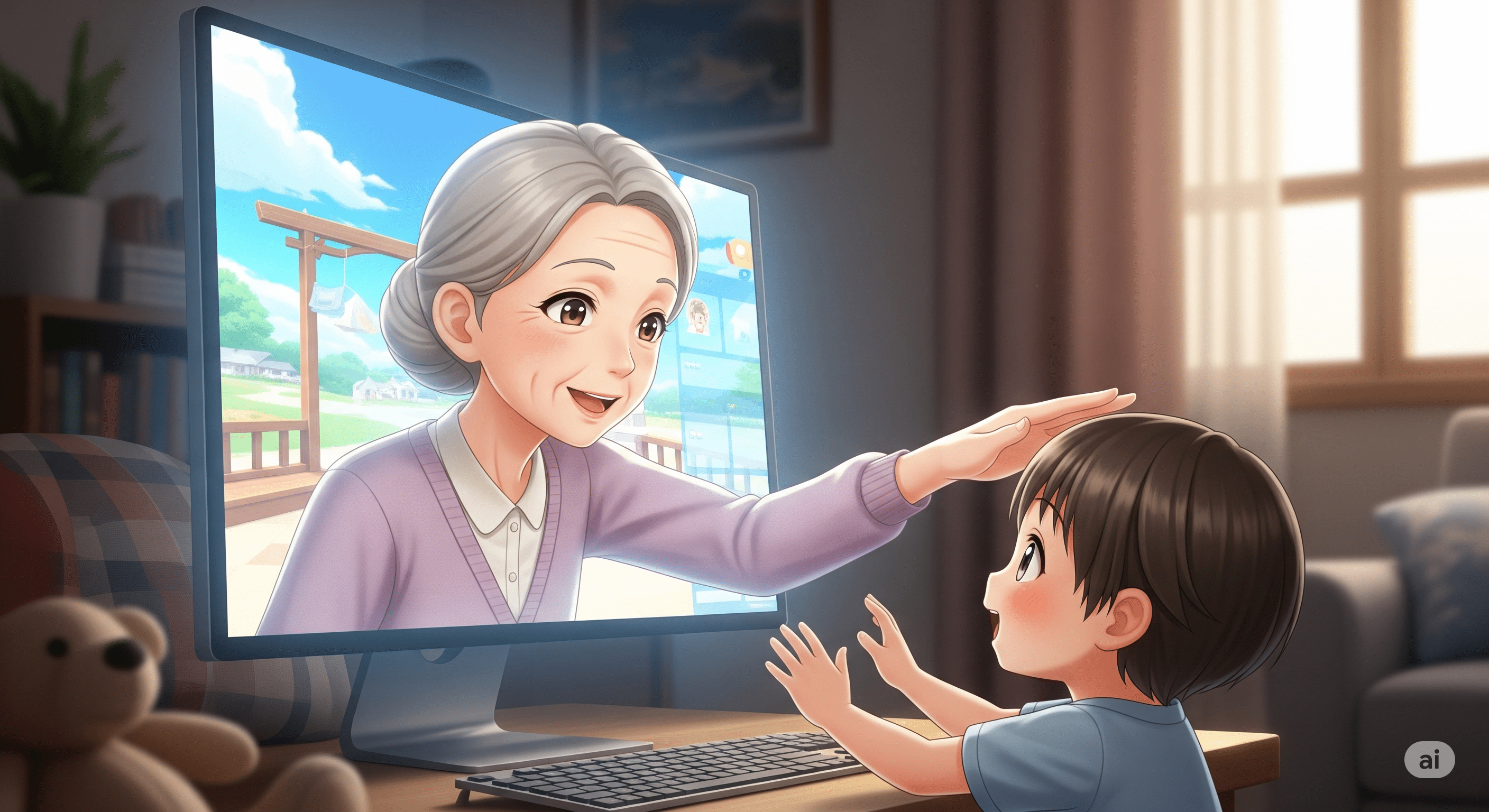 日VTuber新服務「出租阿嬤」?元宇宙奶奶一鍵為你分憂談心、重拾溫暖親情 1 Gemini Generated Image 1u18br1u18br1u18