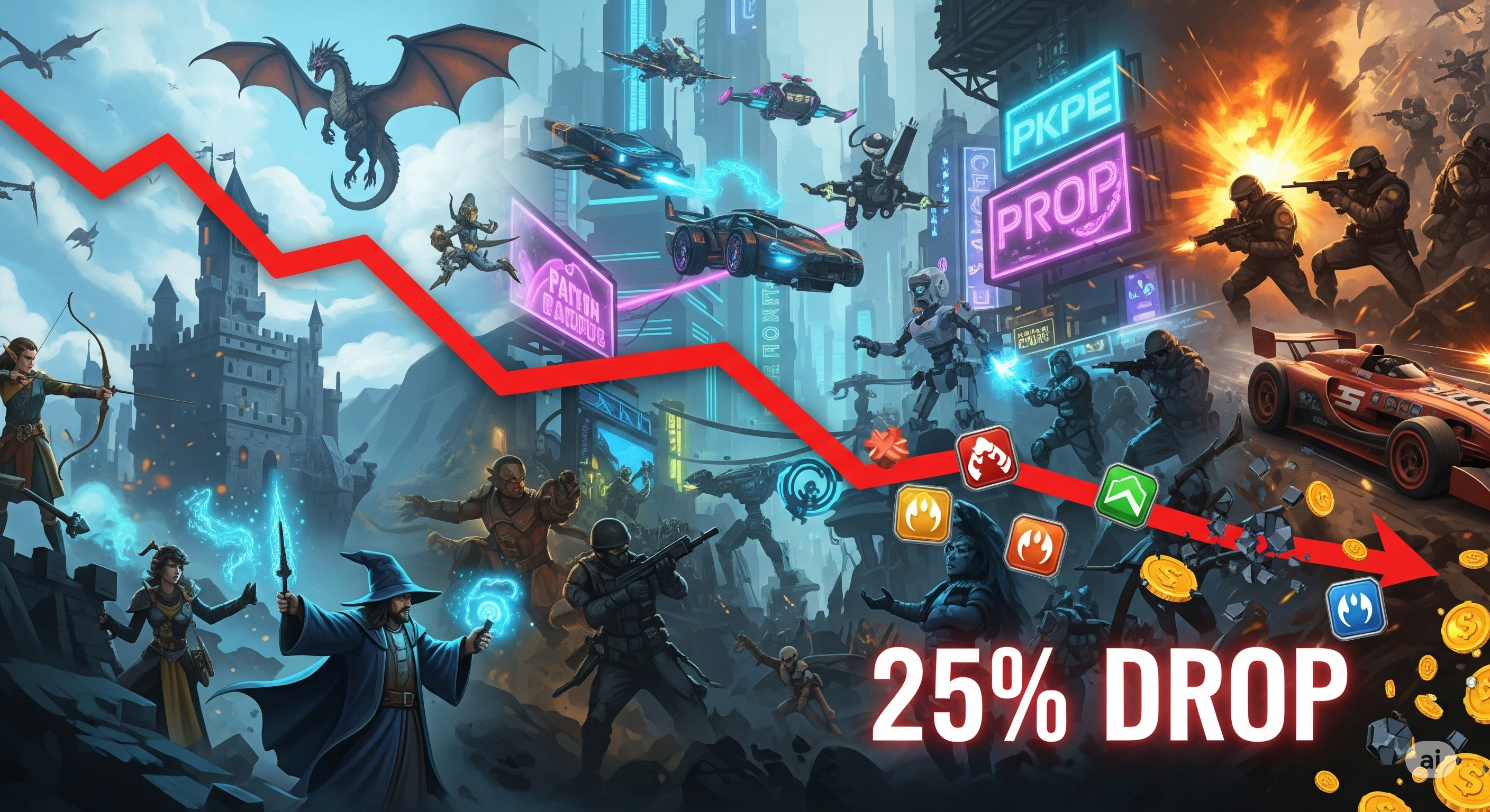 遊戲「課長」不再是Z世代?年輕人遊戲消費大跌25% 1 Gemini Generated Image m7y18ym7y18ym7y1