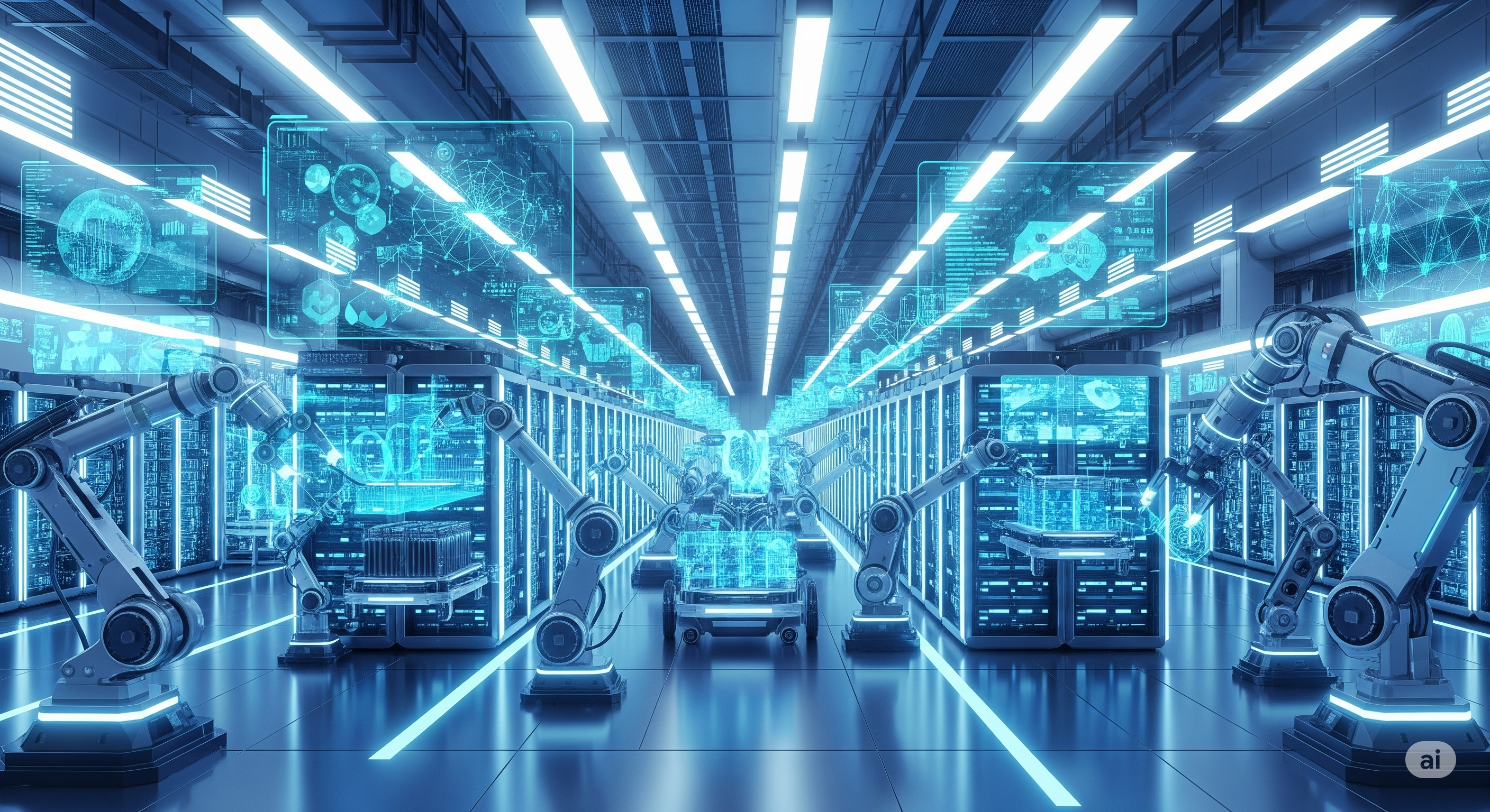 AI工廠來了,智慧製造下一步?|專家論點【朱楚文】 1 Gemini Generated Image udm7mcudm7mcudm7