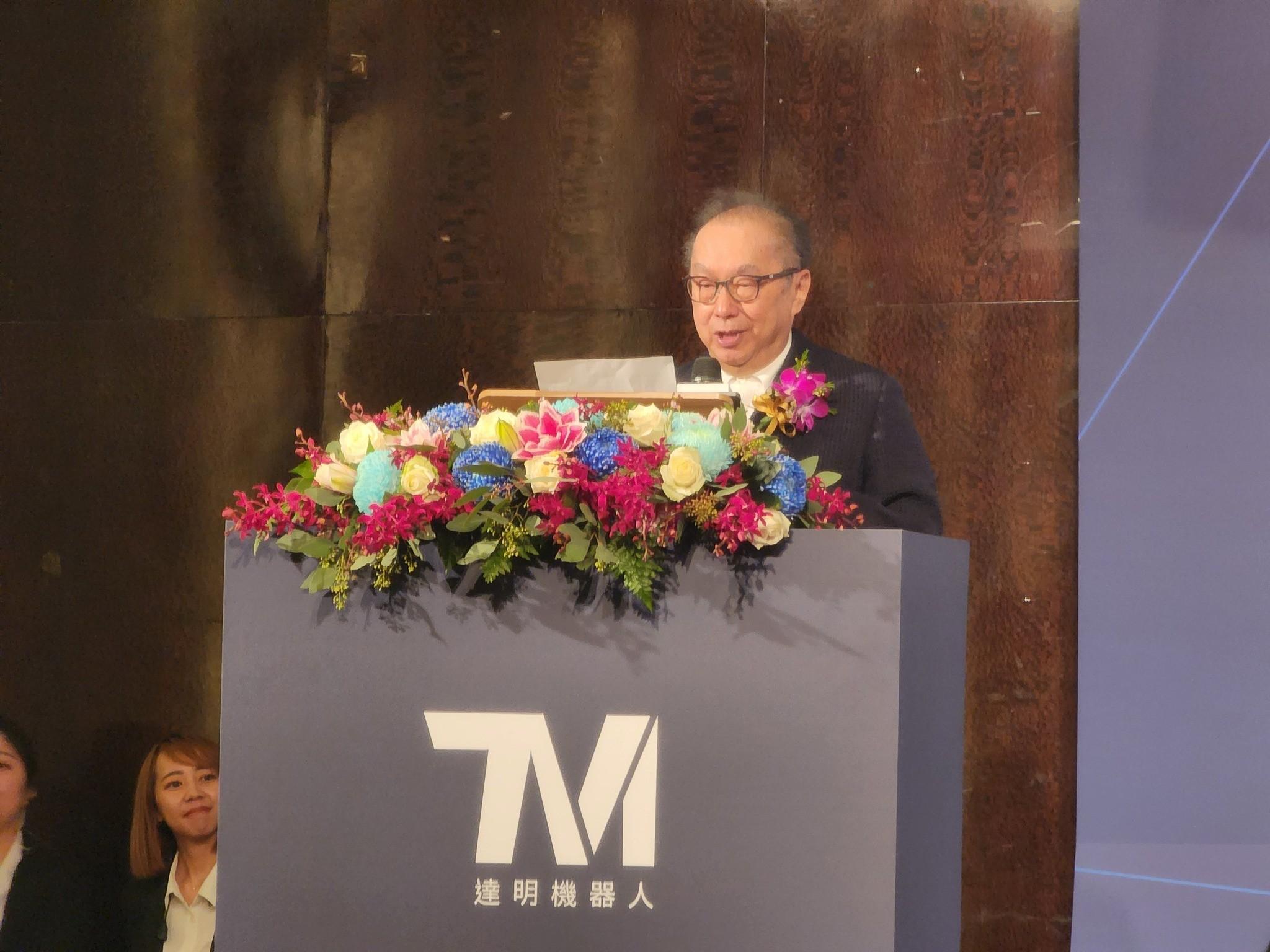 廣達「孫公司」達明機器人正式掛牌!林百里:我做不到的夢想 達明幫我完成了 1 QUANTA Barry Lam