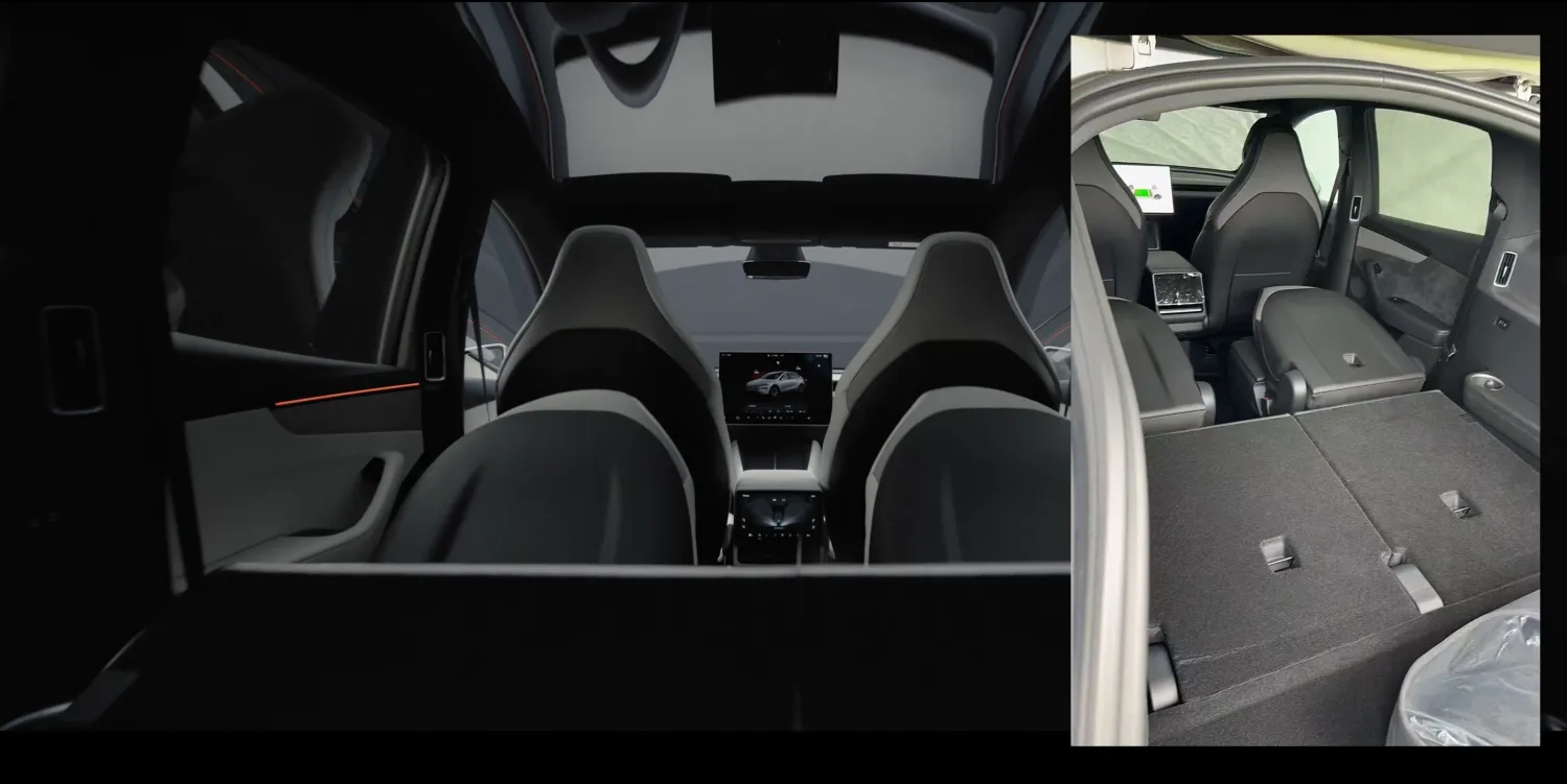 加長升級!特斯拉Model YL六人座「預告上市」 1 Tesla Model YL 6 seat interior