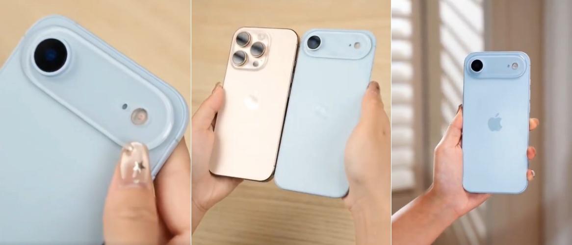 全新iPhone 17 Air模擬機影片曝光!絕美天空藍有望成熱銷冠軍 1 iPhone 17 Air
