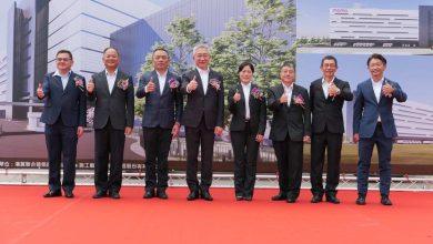 momo富邦媒斥資76億元打造中區物流中心，今（20）日舉行上樑典禮。（圖／momo提供）
