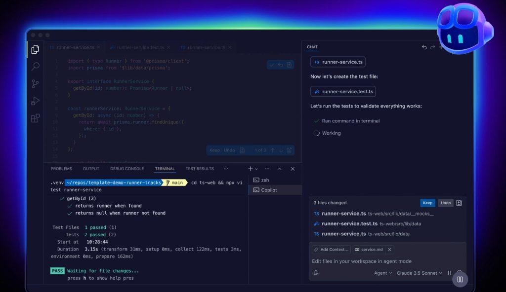 GitHub Copilot預設AI變成Claude Sonnet 4模型!編碼表現更勝GPT-5 1 1758078956194