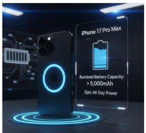 電力滿格!iPhone 17 Pro Max電池破5000mAh 1 3 5