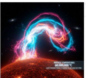 最新研究揭露太陽耀斑溫度驚人飆升 粒子高溫達6000萬度 1 4 4