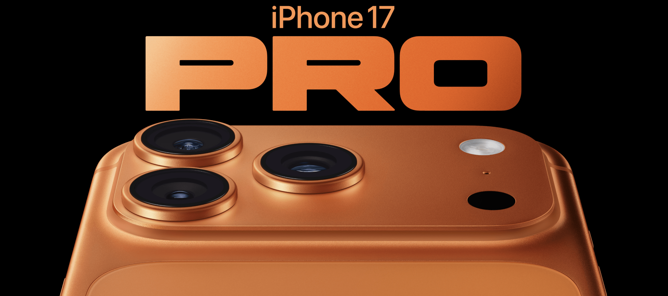 iPhone 17 Pro告別顏值、專注性能!散熱及攝影有感升級 1 iPhone 17 Pro新機帶來大膽的宇宙橙色新色。(圖/截取自蘋果)