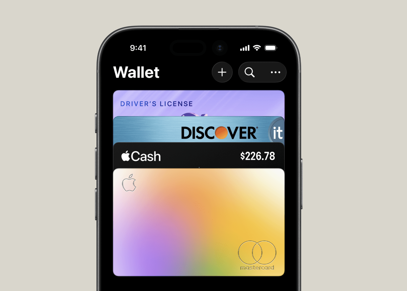 Apple Wallet新增功能，支援美國護照。（圖／截取自蘋果）
