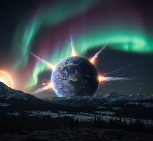 地球迎來「四連擊」太陽風暴!極光可能橫掃高緯度天空 1 1 10