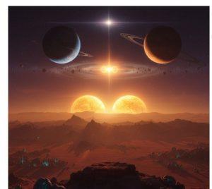 現實版《星際大戰》!三顆地球大小行星圍繞雙星運轉 或見「雙重日落」奇景 1 1 17