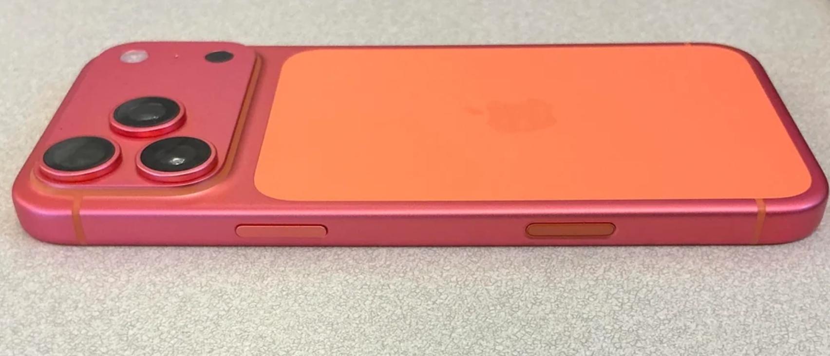 蘋果iPhone 17 Pro傳「宇宙橘」變「迷幻粉」?特殊色氧化出包 1 1760929138007 0