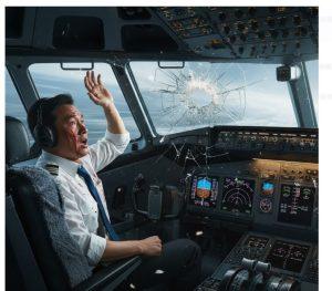 高空驚魂!737 MAX飛行中遭神秘高速物體猛撞 駕駛艙玻璃爆裂、飛行員掛彩 1 4 9