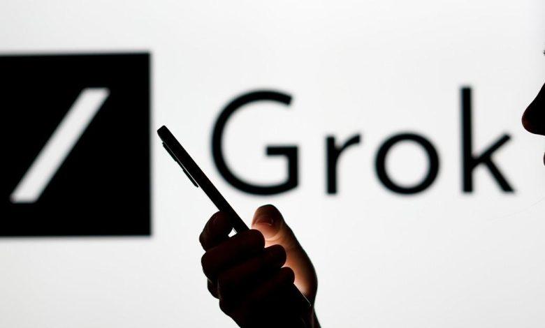 Grok is an artificial intelligence chatbot associated with the social network X 123rf