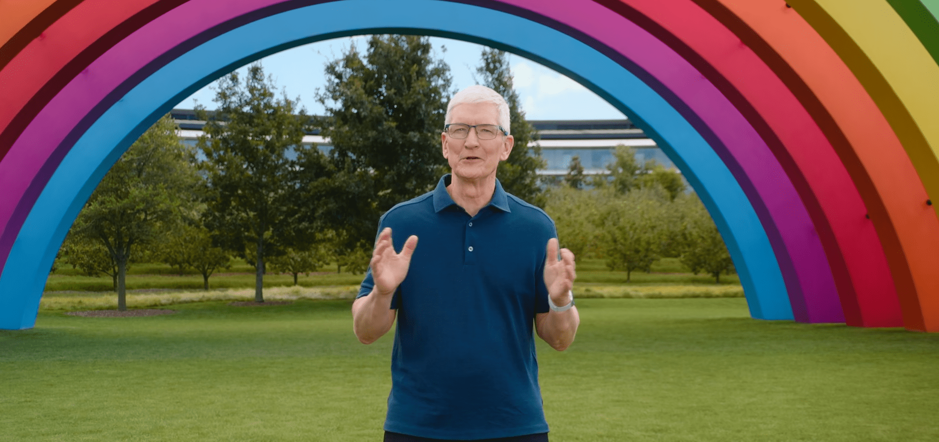 Tim Cook Apple Park
