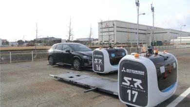 三菱重工啟動車輛運輸機器人測試 沖繩港驗證「無人化成車物流」 4 mitsubishi car parking robots 768x577 1