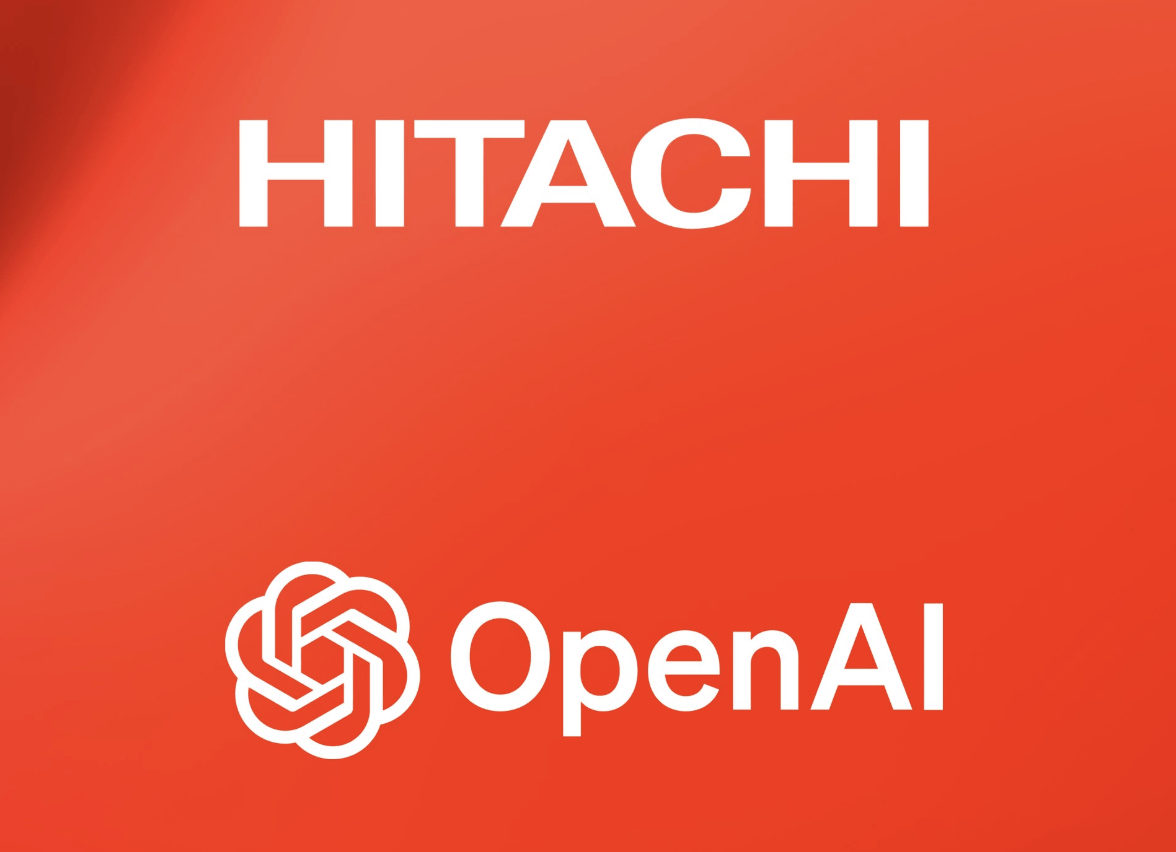 日立和OpenAI簽署合作備忘錄（MOU），目的在降低生成式 AI 運行時所需的能源消耗。（圖／截取自日立官方X）