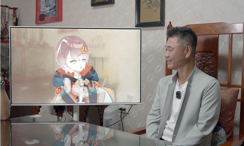 宮廟少女參見!橘子×霹靂打造Vtuber宮祈緣、《結緣金》實境11/1開播 2 橘子集團AI虛擬偶像宮祈緣