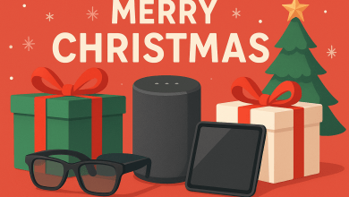 隨著2025年聖誕購物季來臨，結合生成式AI技術的新一代硬體設備大量湧入市場。（圖／AI生成）