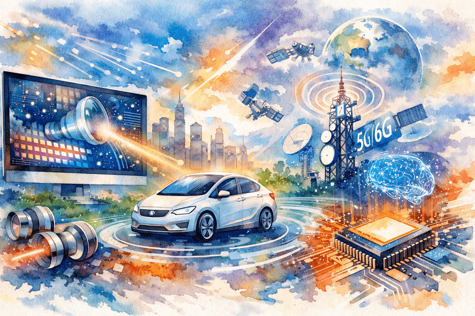 現代科技業對光電人才的需求轉向系統級的整合與智慧感測應用。（圖／AI生成）