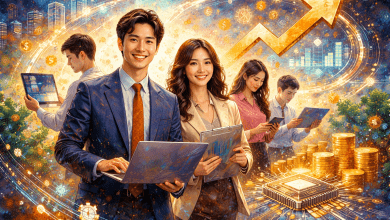 經濟系學生若能掌握科技業需要的特質，在畢業前做足準備，並凸顯自身經濟學背景的優勢，也有機會進入科技產業。（圖／AI生成）