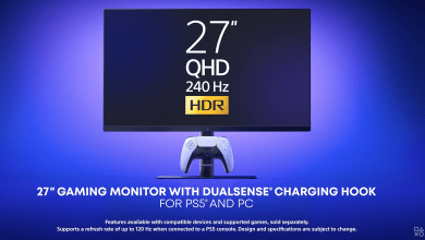 Gaming Monitor with DualSense Charging Hook 2