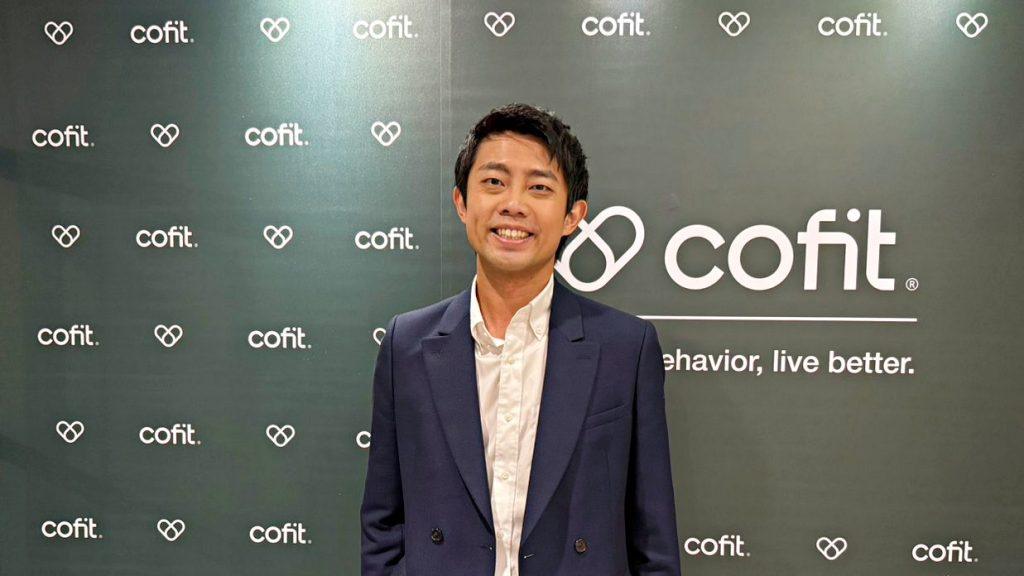 Cofit執行長林暐淳分享創業故事，並透露下一步計畫。（圖／記者彭夢竺攝影）