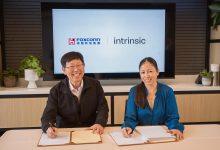 鴻海宣布與 Intrinsic 雙方成立合資企業，共同實現未來智慧工廠的願景。（圖／鴻海提供）