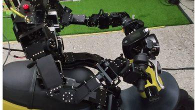 對機器人而言，騎機車是極具挑戰的任務。（圖／台師大提供）