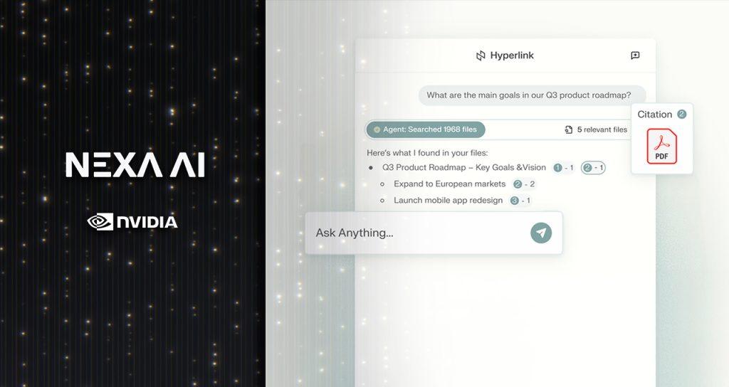 輝達推AI搜尋神器Hyperlink AI幫你找到電腦裡的資料 1 nexa ai nv blog 1280x680 1