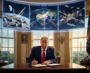 川普簽署行政命令 核能登月、飛彈防禦與太空經濟成政策重點 1 1 15