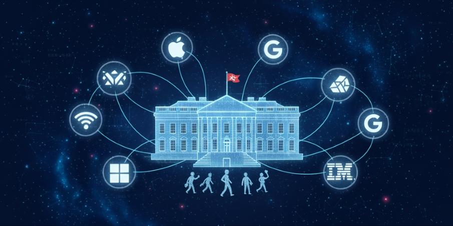 白宮啟動「科技部隊」計畫:蘋果等眾多科技巨頭菁英將入駐聯邦機構 2 1765854678438 0