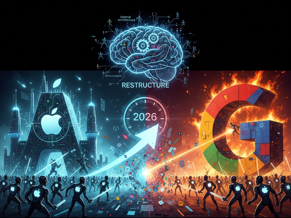 蘋果重組AI戰隊硬槓Google!內部架構大洗牌 目標直指2026 1 1766545451032
