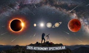2026年夜空震撼來襲!日蝕月蝕、行星秀與流星雨接連上演 1 2 20