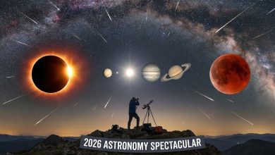 2026年夜空震撼來襲!日蝕月蝕、行星秀與流星雨接連上演 5 2 20