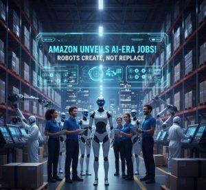 Amazon揭示AI時代新工作!機器人不是取代 而是創造職缺 1 3 9