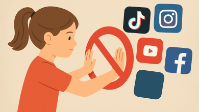 已成全球趨勢!澳洲先鳴槍起跑 各國政府紛紛出手限制兒童使用社群媒體 9 澳洲成為全球第一個禁止16歲以下兒童使用社群媒體的國家。(圖/AI生成)