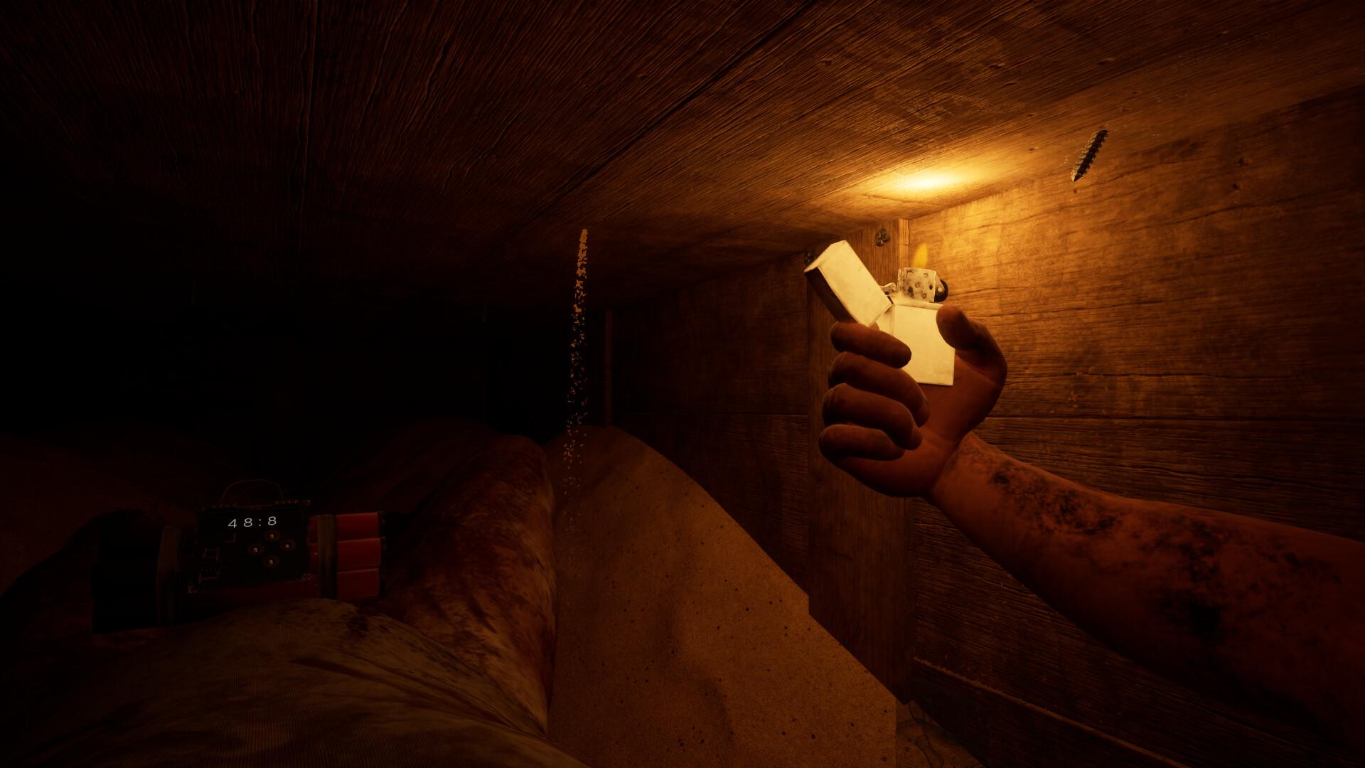 呼吸都成奢侈?恐怖解謎新作《SINVAULT》挑戰密閉逃生 感受地底活埋的絕望 3 SINVAULT 3