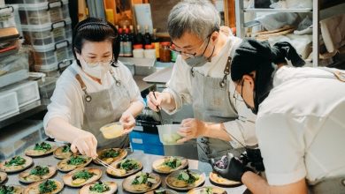 經濟部產業技術司攜手2024米其林推薦主廚林祺豐，將原鄉小米轉化為精緻創意料理。（圖／經濟部提供）