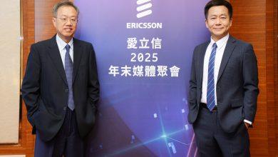 【新聞照片01】台灣愛立信總經理周大企（圖右）與台灣愛立信技術長姚旦（圖左）共同參與愛立信2025年末媒體聚會