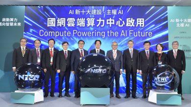 AI新十大建設持續落地 助力主權AI 「國網雲端算力中心」啟用 5 啟用儀式合影2