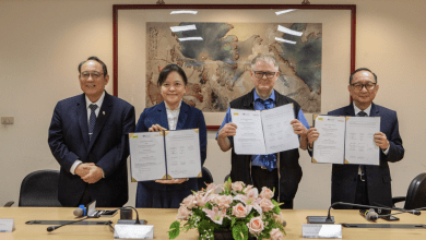 慈大與德國HKA、墨西哥UDEM簽署碩士三聯學位。（圖／慈濟大學提供）