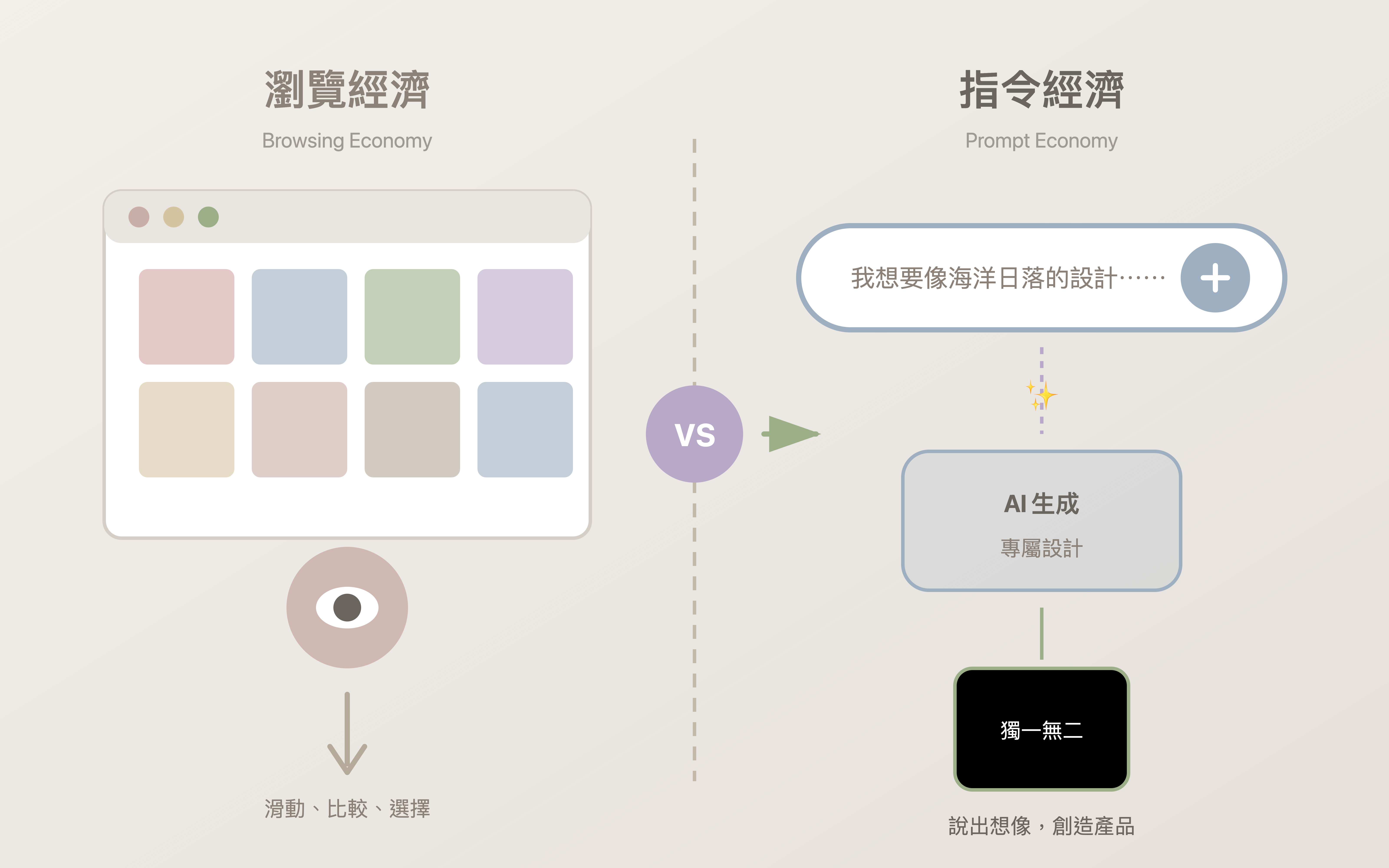 指令經濟正夯:AI 正在改寫未來十年的商業遊戲規則|專家論點【鄭緯筌Vista】 1 瀏覽經濟 vs. 指令經濟 0 0