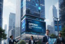 OpenAI 正加速推動企業市場布局，並將企業客戶營收視為2026 年的核心成長引擎。（圖／AI生成）