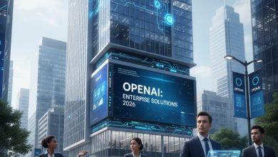 OpenAI 全面進軍企業金脈 2026年B2B AI大戰正式開打 4 OpenAI 正加速推動企業市場布局,並將企業客戶營收視為2026 年的核心成長引擎。(圖/AI生成)