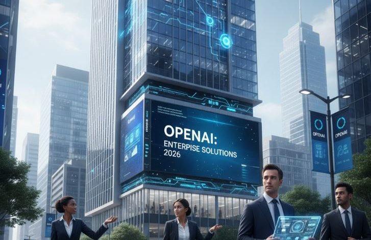 OpenAI 正加速推動企業市場布局，並將企業客戶營收視為2026 年的核心成長引擎。（圖／AI生成）