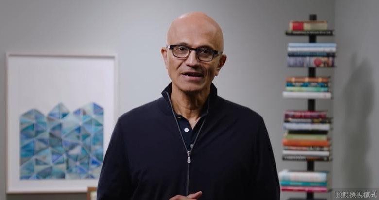 微軟執行長薩蒂亞·納德拉。（圖／微軟）