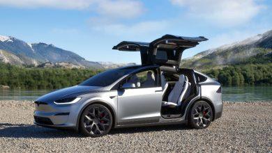 Model X。（圖／擷取自Tesla官網）