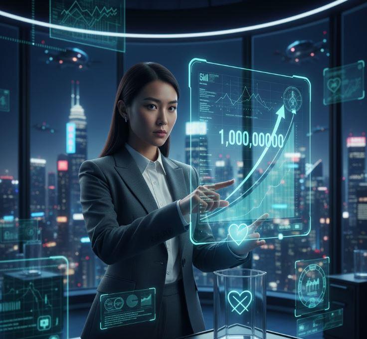 AI成創業顧問!小企業借力AI快速成長 專家稱創業門檻趨近零 1 年輕科技創業家暫停戀愛,把全部心力投入打造下一個獨角獸。(圖/AI生成)
