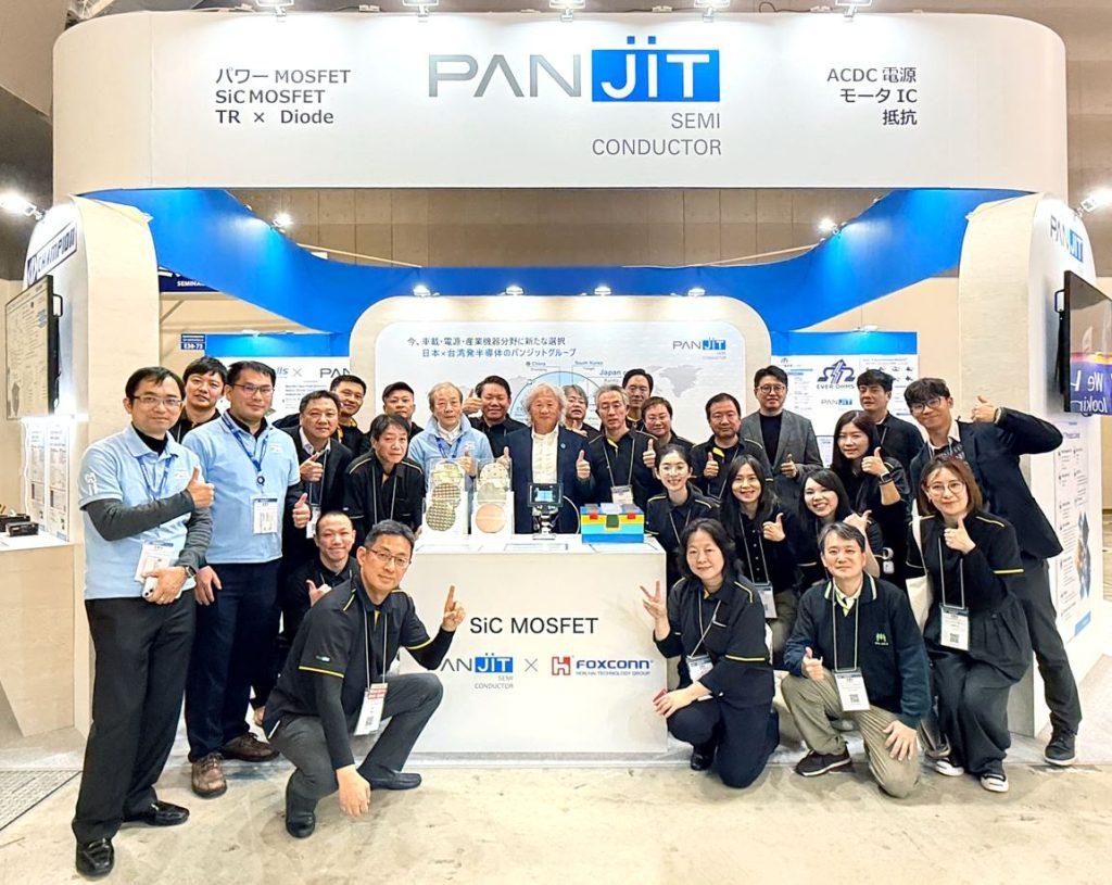 精選 8 強茂集團參與於日本東京 Tokyo Big Sight 舉辦的NEPCON JAPAN 2026展會。(圖/強茂集團提供)